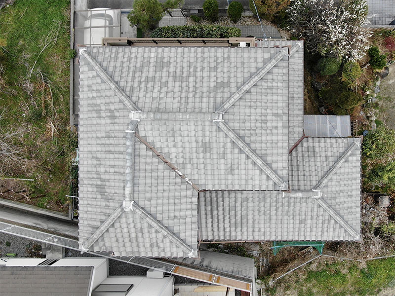 屋根の雨漏り点検